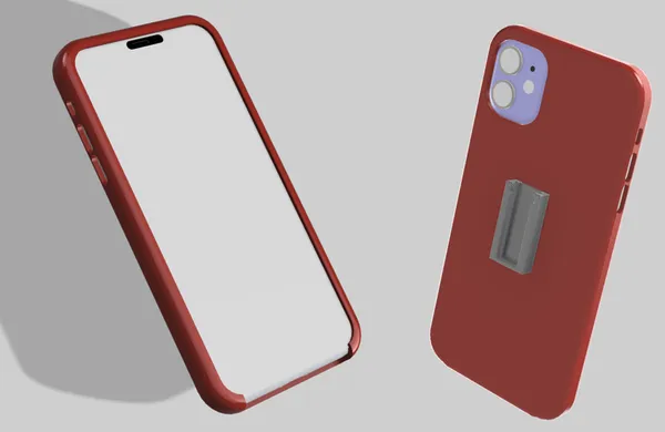 iPhone Case with Integrated Bike Mount
